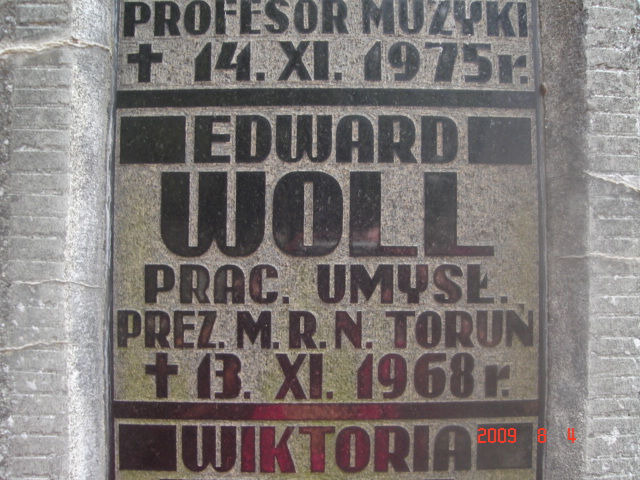 Tablica nagrobma na cmentarzu w Przemyślu